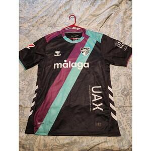 Malaga CF 2025/2026 Van Nistelrooy Spain Away Soccer Jersey Size M/L